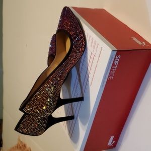 INC Exquisite Sequin Heels Size 8.5M